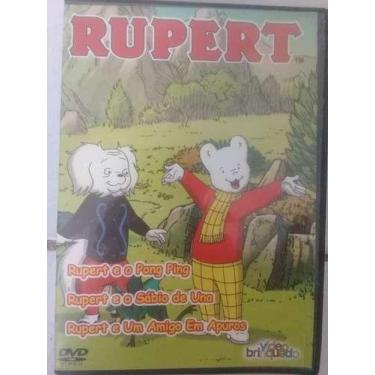 Imagem de DVD Rupert O Urso 3 Episódios Vídeo Brinquedo Raro Original - Video Br