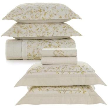 Imagem de Jogo de Colcha e Lençol Queen Karsten 200 Fios 100% Algodão - Capricho