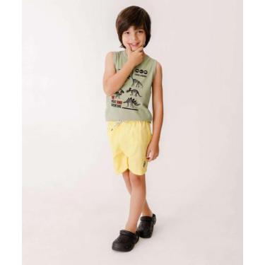 Imagem de Bermudas Infantil Marisa Tam 4 a 10 Amarelo-00024, 6, Amarelo