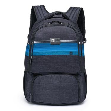 Imagem de Mochila Casual Notebook Masculina Resistente Hang Loose 25 Litros-Masculino