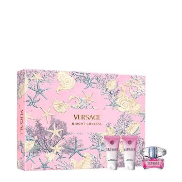 Imagem de Kit Versace Bright Crystal Feminino - Eau De Toilette 50ml + Shower Gel 50ml + Body Lotion 50ml