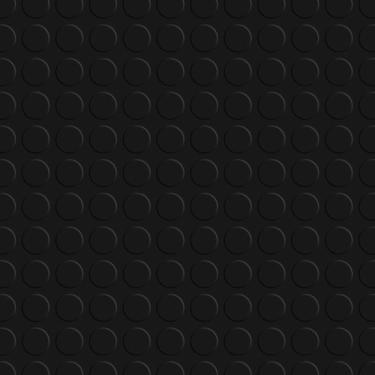 Imagem de Piso PVC Antiderrapante Interno Uzoo Moeda Preto, 120 x 100 cm