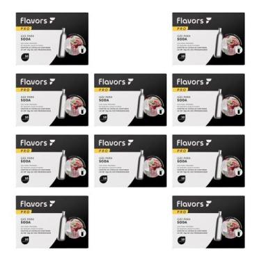 Imagem de Cápsulas para Soda Flavors Pro para Sifão 100un