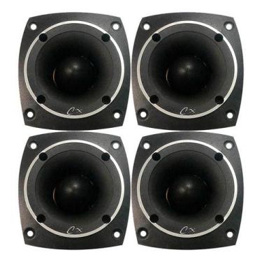 Imagem de Kit 4 tweeter compet 150w 8 ohms profissional