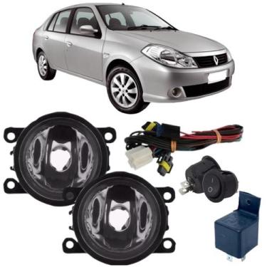 Imagem de Kit farol de milha renault symbol 2007 a 2013 - BIBAS