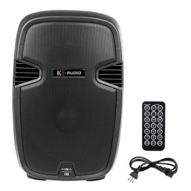 Imagem de Caixa De Som Ativa 250W De Potência 15 Polegadas Com Display Bluetooth