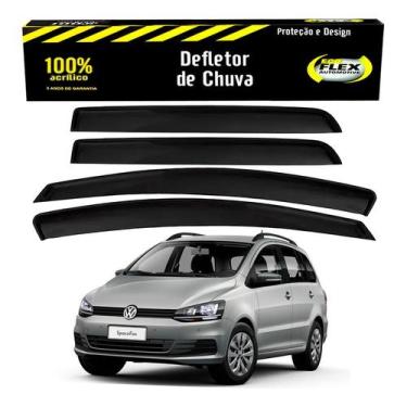 Imagem de Jogo Calha Defletor Chuva Spacefox 1.6 2015 A 2019 - Ecoflex