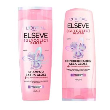 Imagem de Shampoo + Condicionador Elseve Glycolic Gloss 400ml