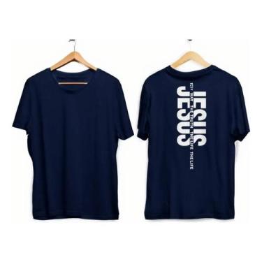 Imagem de Camisa Jesus 100% Algodao Cristã Premium Streetwear Urbana Casual Urba