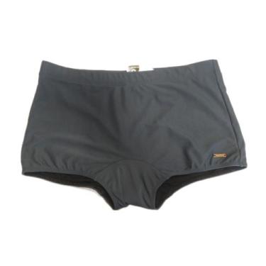 Imagem de Sunga Lisa Adulto Maxi Boxer - Sol E Água, Cinza, M