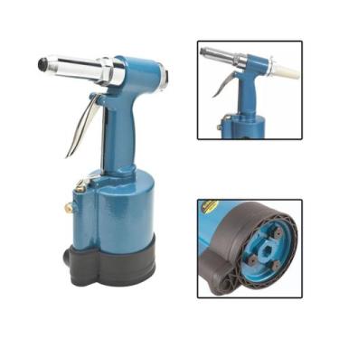 Imagem de Rebitadeira Pneumática 1/4" Polegadas 4 Pontas Profissional - EDA