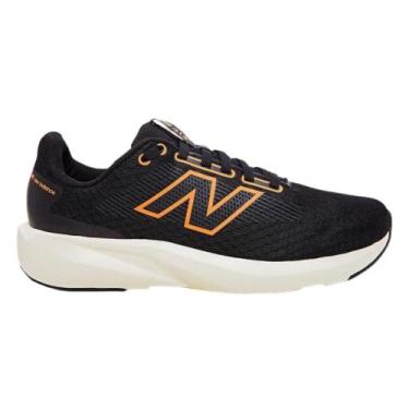 Imagem de Tênis New Balance 413 v3 Masculino - Preto/Laranja, 43