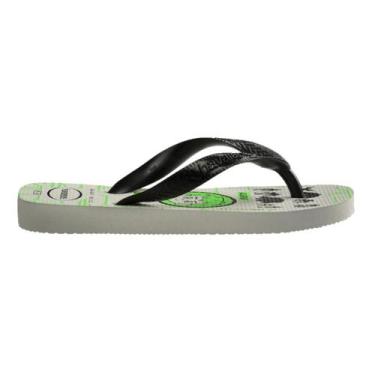 Imagem de Chinelo infantil havaianas kids ben 10 fc original alpargatas, VERDE B