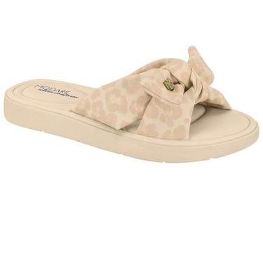 Imagem de Chinelo Modare 7208.101 UltraConforto Laço Onça, 38, Creme