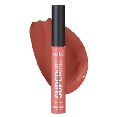 Imagem de Batom Liquido Matte Castanho Natural Super Fix Alta Cobertura Labial 5