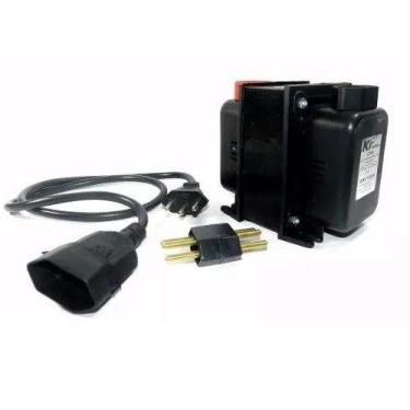 Imagem de Transformador de Voltagem 110v 220v 500VA 310w Pico Preto Universal - 