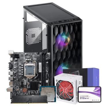 Imagem de PC Intermediário i5 7500 H110 16GB DDR4 SSD 480GB Escritório - OEM