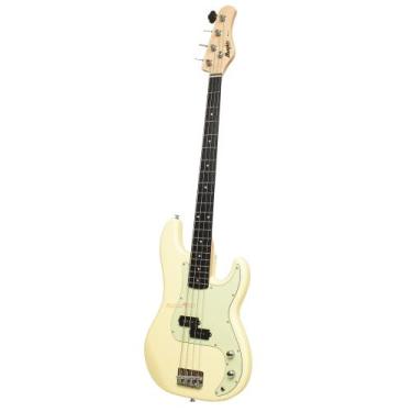 Imagem de Baixo tagima mb-40 4 cordas branco fosco escudo mint green