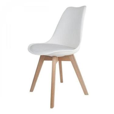 Imagem de Cadeira Base em Madeira Saarinen Wood Branco - Empório.