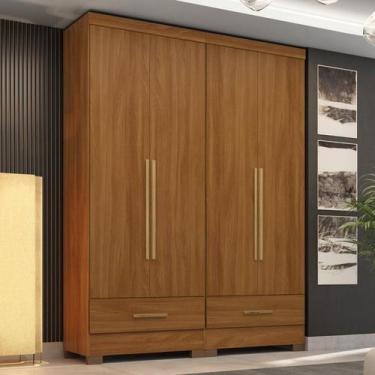 Imagem de Quarto Modulado 100% MDF 2 Peças 4 Portas 2 Gavetas Smart Plus Espress