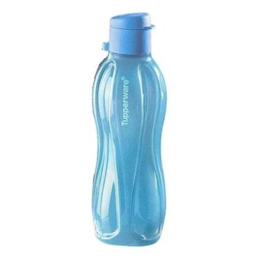Imagem de Garrafa Eco Tupper Plus 500ml Cordinha Tampa Flip - tupperware, Azul G