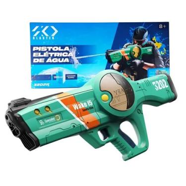 Imagem de Pistola Elétrica de Água 1200ML Para Diversão ao Ar Livre em Família -