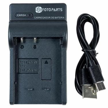 Imagem de Carregador Bateria Sony NP-BN1 Casio NP-120 CNP-120 Slim Fotoparts USB