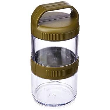 Imagem de Estojo Pote Multiuso para Suplementos, Frutas o Petiços, Verde, 2 unidades, Prottector, ref-0057.U/V