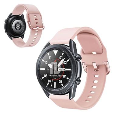 Imagem de Pulseira Sport NSmart compatível com Samsung Galaxy Watch 3-41mm ou 45mm - (45MM - ROSE)