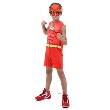 Imagem de Sulamericana Fantasias Super Pop, Crianças, Vermelho (Red), M