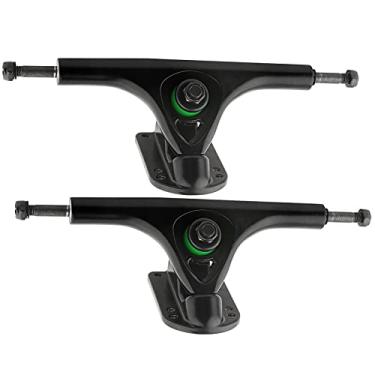 Imagem de Suporte para skate, 2 PCS Longboard Truck, 925g Round Hollow Design Carga de rolamento forte para meninos Toys SHR ‑ 88AA Skateboard