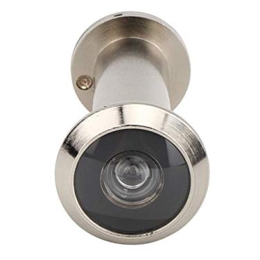 Imagem de visor de porta de 220 graus,Visor de porta, visor de porta ajust¨¢vel de 0,6-0,9 polegadas, visor de porta de seguran?a angular, com tampa traseira para hotel de escrit¨®rio dom¨¦stico(Gray), Porta