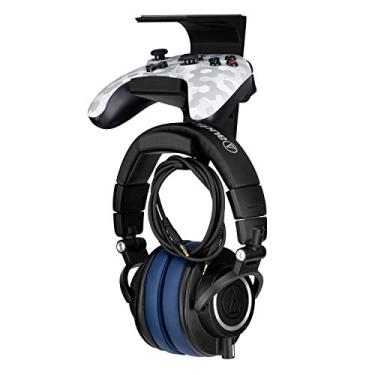 Imagem de BRAINWAVZ The VULCAN – Suporte para controle de gamepad e suporte de fone de ouvido – Projetado para Xbox ONE, PS4, PS3, PS5, Dualshock, Switch, PC, Steelseries, Steam e mais