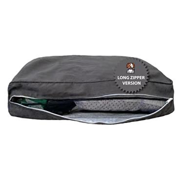 Imagem de Molly Mutt Capa de cama lavável para cães, capa para cama de cachorro de algodão, edredom I'm A Realist, pequeno