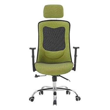 Imagem de cadeira de escritório cadeira de escritório ergonômica cadeira giratória cadeira de chefe cadeira de computador cadeira de conferência cadeira de trabalho cadeira de jogo (cor: verde, tamanho: