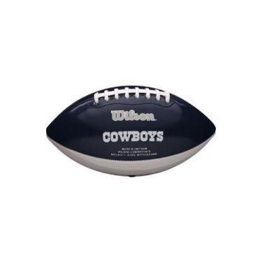 Imagem de Bola Futebol Americano Wilson Nfl Peewee Team Dallas Cowboys