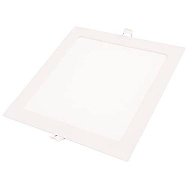 Imagem de Painel Plafon LED Quadrado Embutir Tramontina - Amarela Quente 3000K - 18W