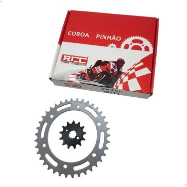 Imagem de Kit Coroa E Pinhão Rcc Xr 250 Tornado Ano 2001 A 2008