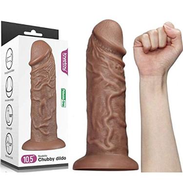 Imagem de Pênis Moreno Grosso Realístico - Chubby Dildo - Lovetoy - Sex shop