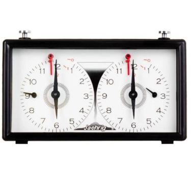 Imagem de Relógio para Xadrez Analógico Jaehrig Preto - Cód. 1621