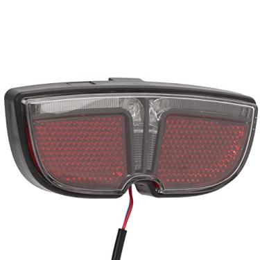 Imagem de Luz traseira de bicicleta elétrica de 6 V, luz traseira de LED universal para bicicleta elétrica, acessórios práticos de bicicleta (porta de lâmina)