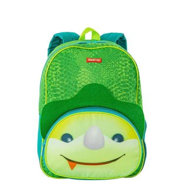 Imagem de Mochila Dino 3 M Sestini Colorido Médio + Lancheira