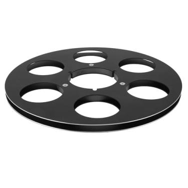 Imagem de Carretel de Fita Vazio de 1/4 de 10,5 Polegadas, Carretel Aberto Universal de Alta Resistência Com 6 Furos, Parafusos de Aço Inoxidável, Substituição para Toca-fitas de Carretel