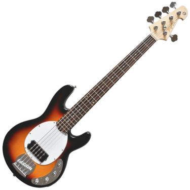 Imagem de Contrabaixo Ativo 5 Cordas Tagima Tbm5 Sunburst