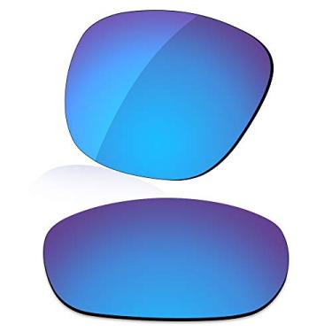 Imagem de LenzReborn Lente polarizada de substituição para óculos de sol Oakley Enduro OO9223 - azul gelo - espelhado polarizado