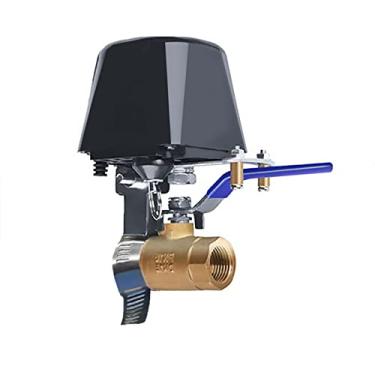 Imagem de Válvula de água WiFi inteligente, controle remoto de aplicativos, compatível com Alexa e Google Assistant, aplicativos iOS/Android, para válvula de desligamento de gás de cozinha, irrigação agrícola