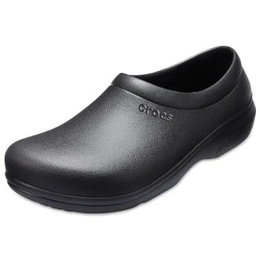 Imagem de CROCS On The Clock Work Slipon - Black - M6W8, 205073-001-M6W8, Unisex Adult, Black, M6W8