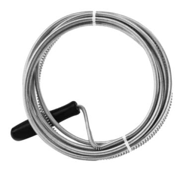 Imagem de Desentupidor De Pia Cano 5 Metros Mola Flexível Tubulação Ralo Tanque Tufão