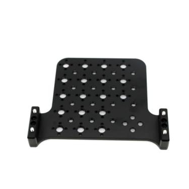 Imagem de ZBLZGP Painel lateral de expansão de três lados para câmera para Alexa Mini LF RED Extension Cold Shoe Mount 1/10.2 cm 3/20.3 cm (Preto)
