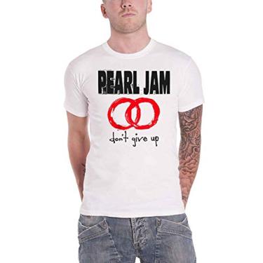 Imagem de Pearl Jam Camiseta masculina, Branco, M